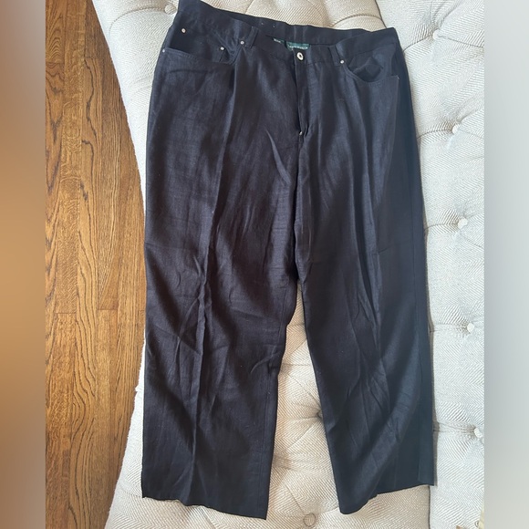 Ralph Lauren Linen Pants 20W - Picture 2 of 5